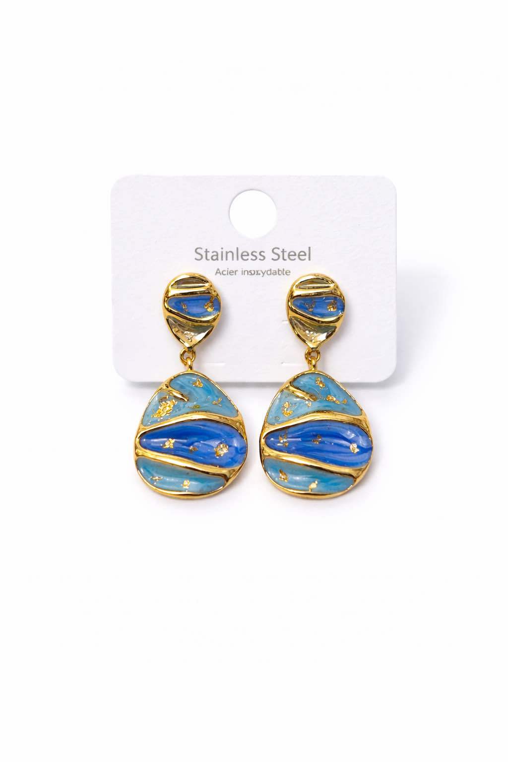 Boucles d’oreilles en acier Inoxydable