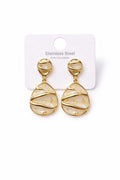 Boucles d’oreilles en acier Inoxydable